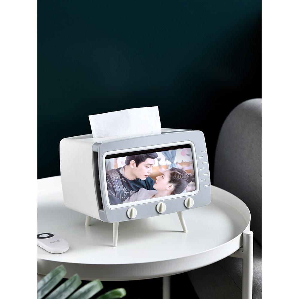 Hộp đựng giấy hình Ti vi