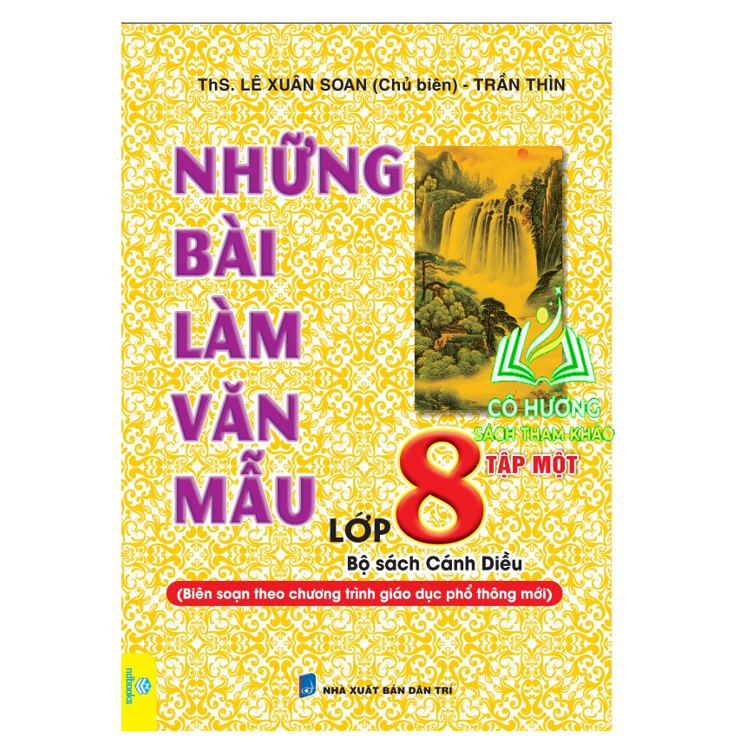 Sách - Combo Những Bài Làm Văn Mẫu Lớp 8 - tập 1 + 2 ( Cánh Diều )