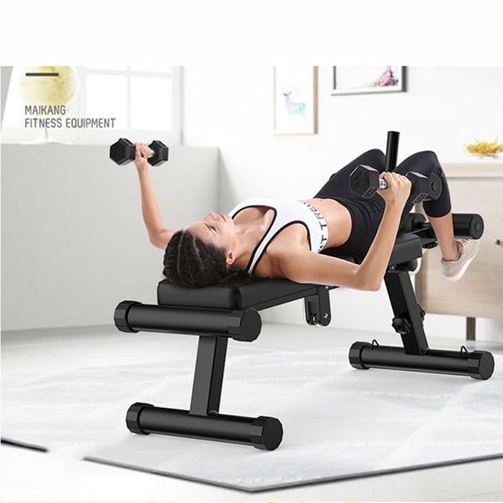 ( Siêu hót ) Ghế tập gym gấp gọn - ghế tập bụng đa năng tại nhà - dụng cụ thể hình