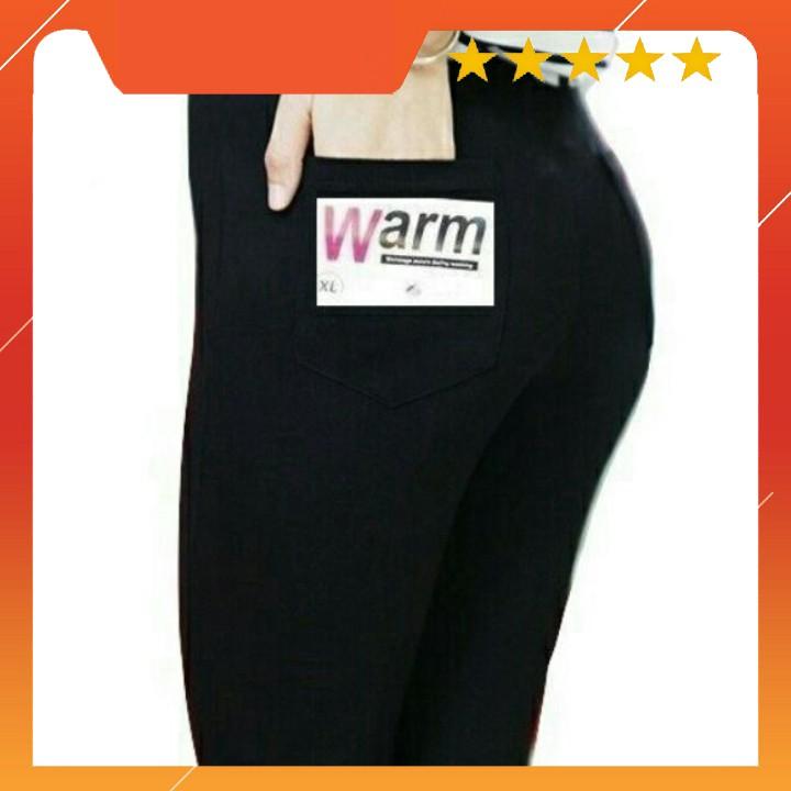 QUẦN LEGGING NỮ ĐẸP NÂNG MÔNG - QUẦN LEGGING WARM CAO CẤP