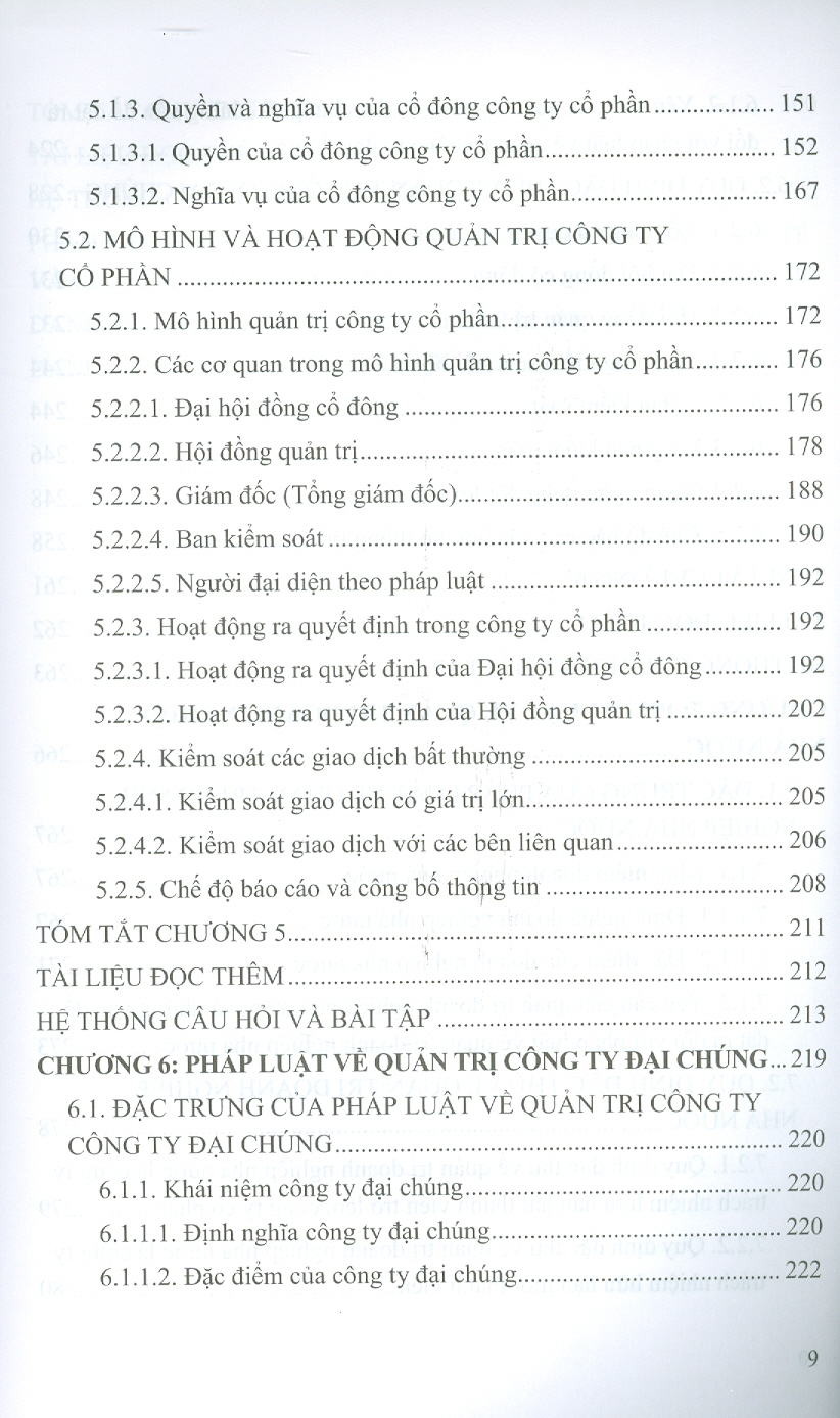GIÁO TRÌNH PHÁP LUẬT QUẢN TRỊ CÔNG TY