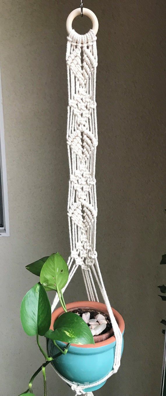 Bộ 3 dây treo trang trí dây trang trí dây treo chậu cây lọ hoa tết thủ công macrame MAC304