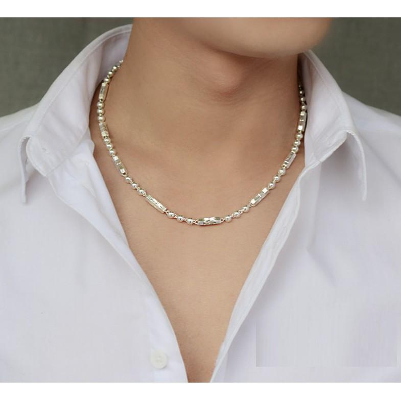 Dây chuyền nam bạc ta 9.8 chỉ