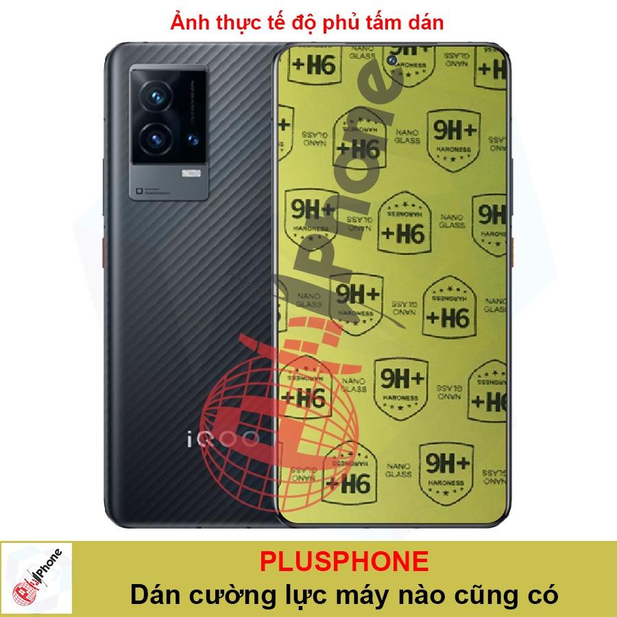 Dán cường lực dẻo nano dành cho Vivo iQOO 8