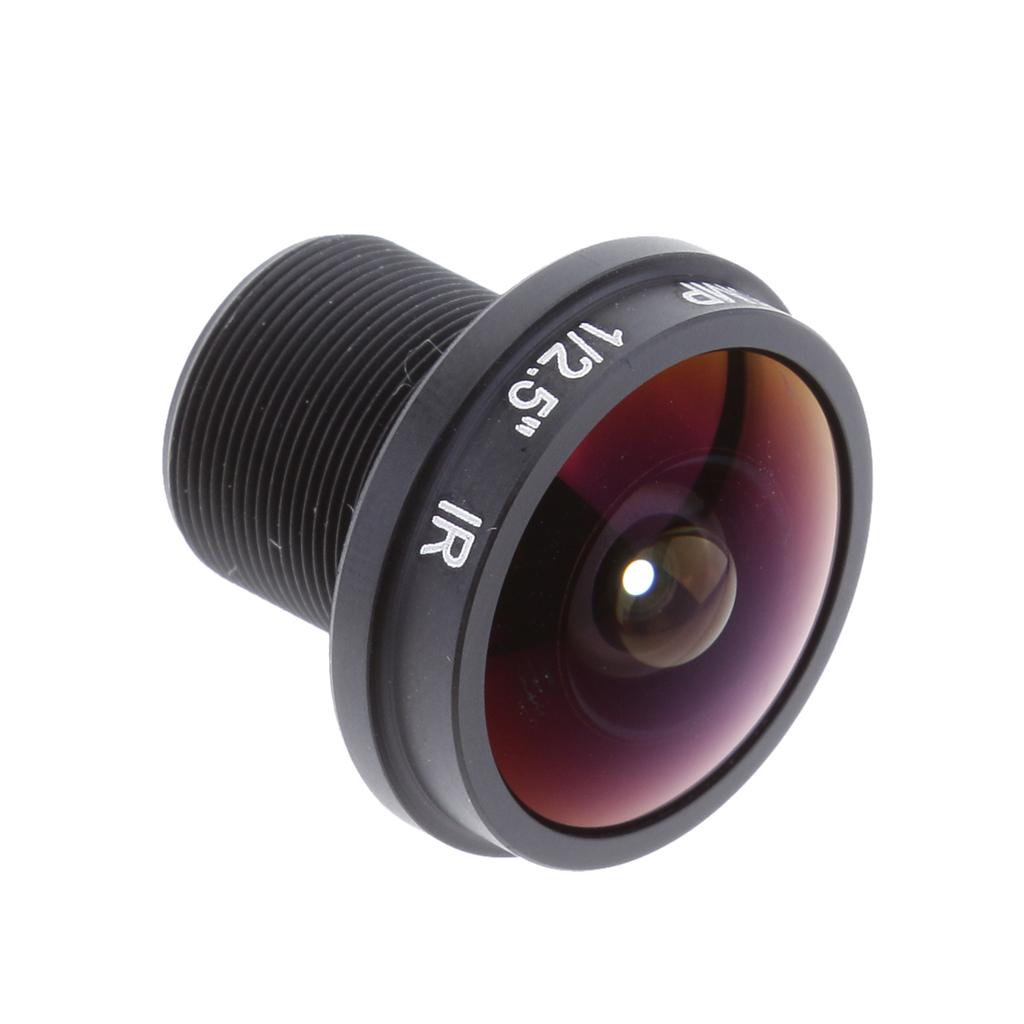 5MP 1.8mm Fisheye Lens Mini Lens IR Sensitive190 Degree Camera Lens for Security Camera Lens Fixed Iris