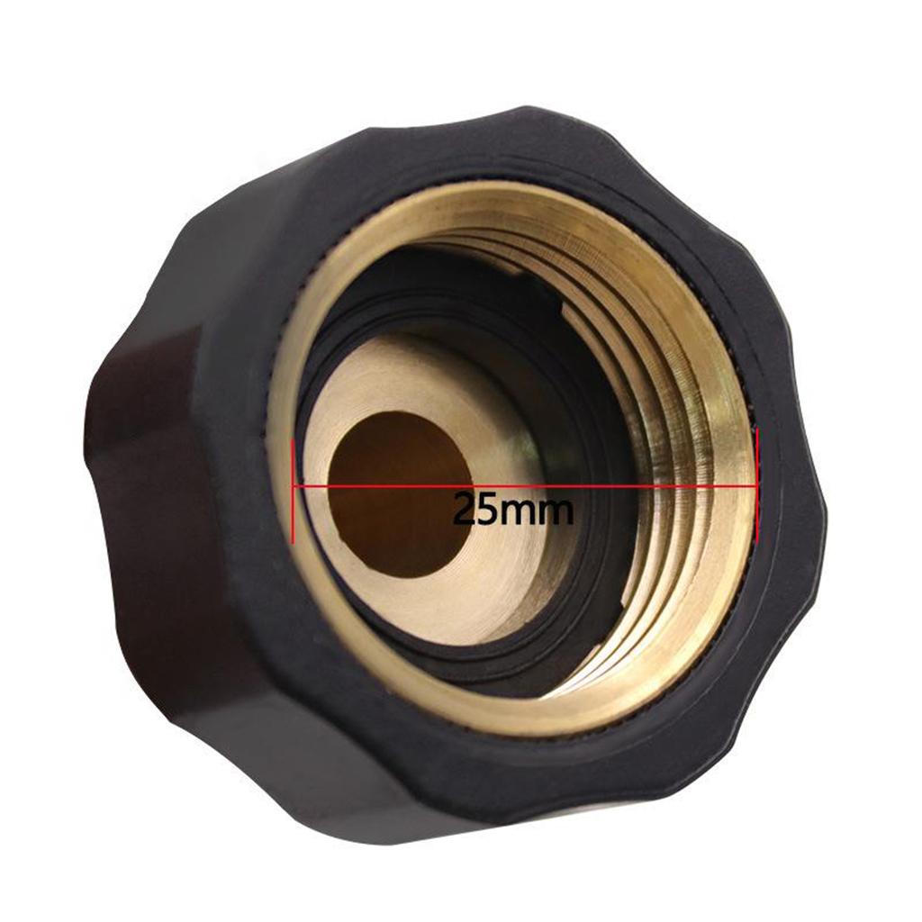 Solid Brass Heavy Duty Garden Hose Nozzle Jet Sweeper High Pressure Sprayer Nozzle