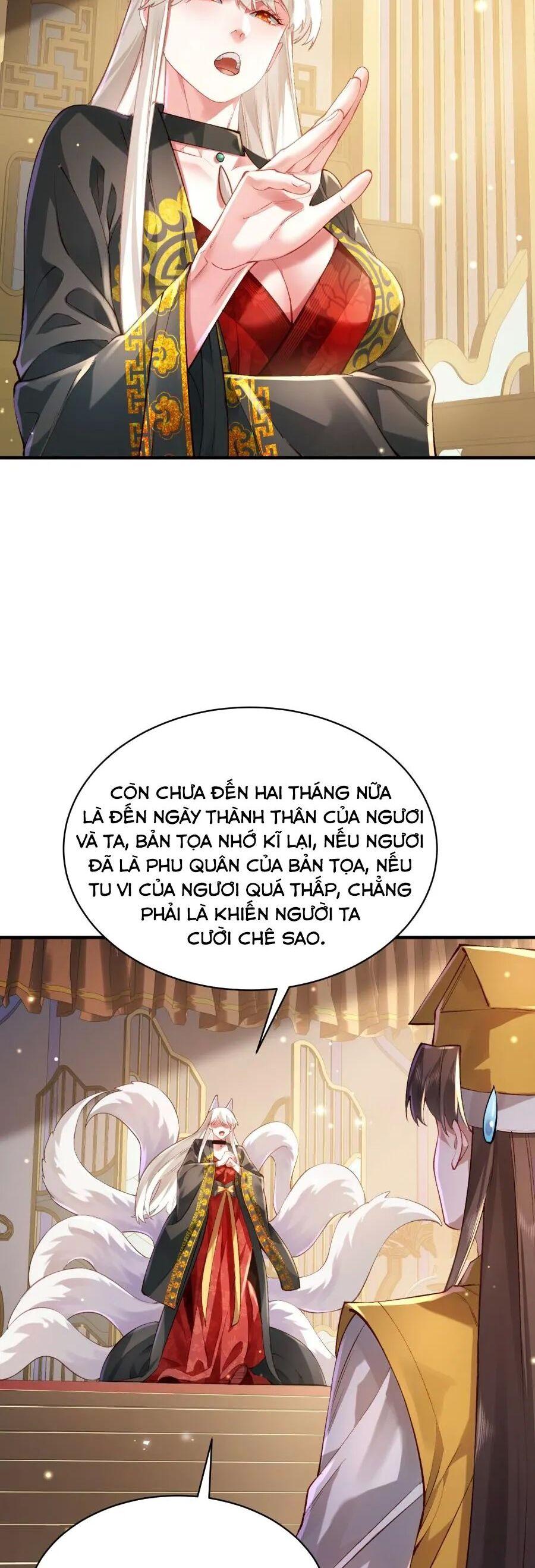 bói toán mà thôi, cửu vĩ yêu đế sao lại thành nương tử ta?! chapter 35 10