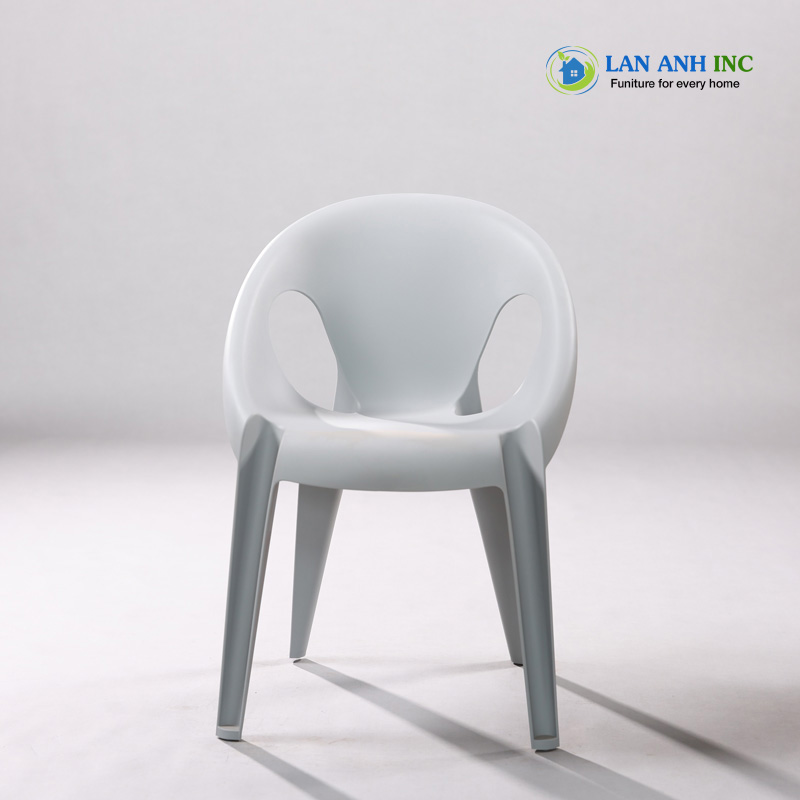 Ghế Nhựa Đúc Nguyên Khối Xếp Chồng Giá Rẻ Bền Đẹp LAD3019T