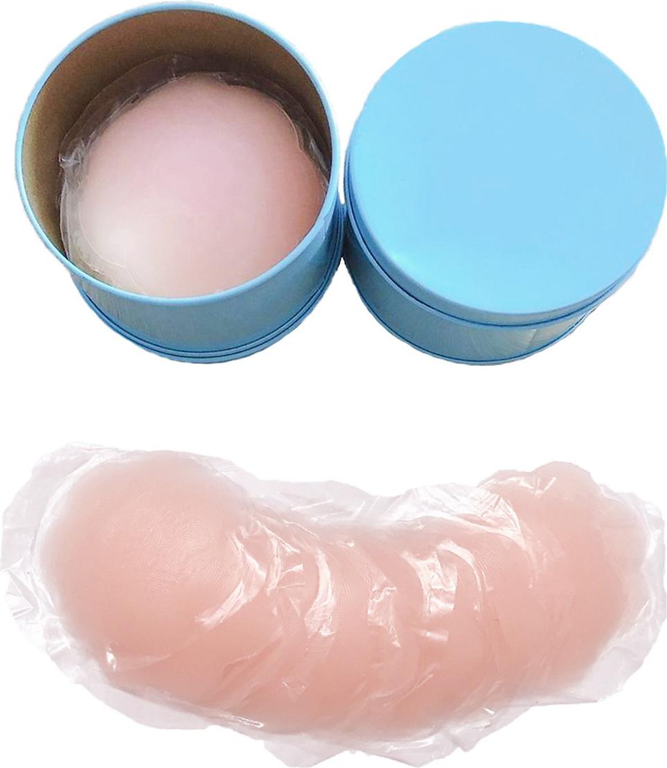 Hộp thiết 5 cặp miếng dán nhủ hoa silicon hoa mai