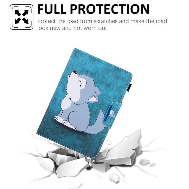 Bao Da Họa Tiết Hoạt Hình 7 Inch Cho Huawei Samsung Xiaomi Lenovo Asus Pad 6.5 6.8 7.0 7.5 Inch