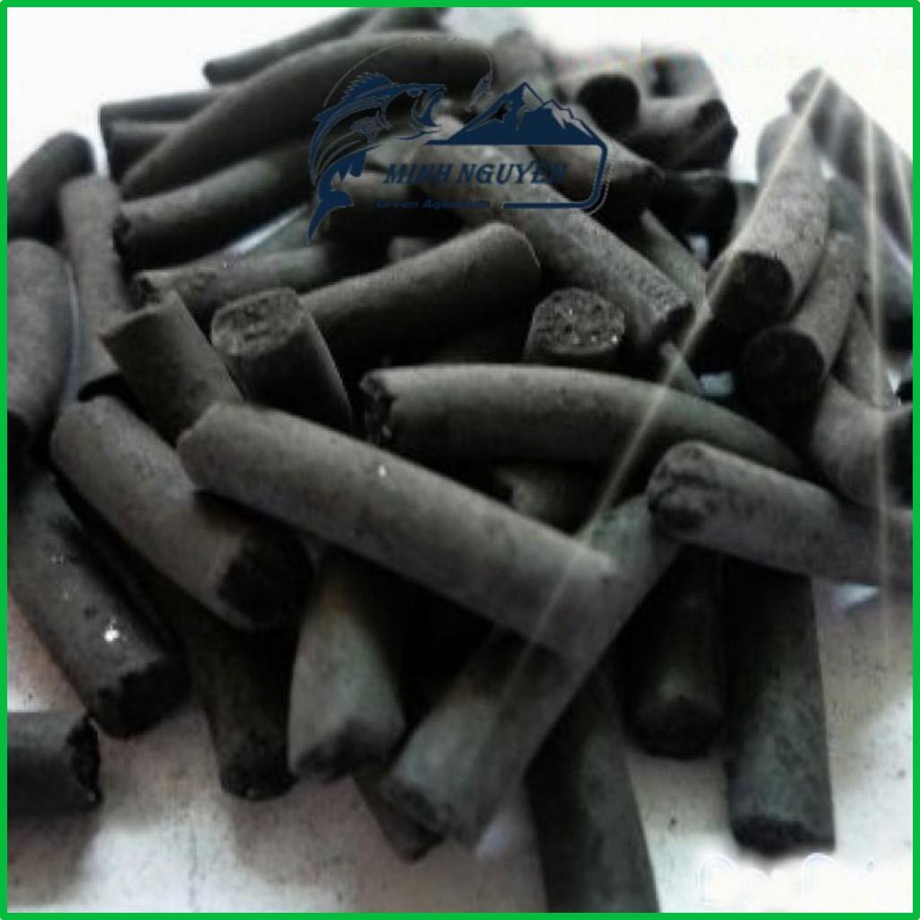 Than hoạt tính vật liệu lọc cho bể cá cảnh đẹp loại 100g