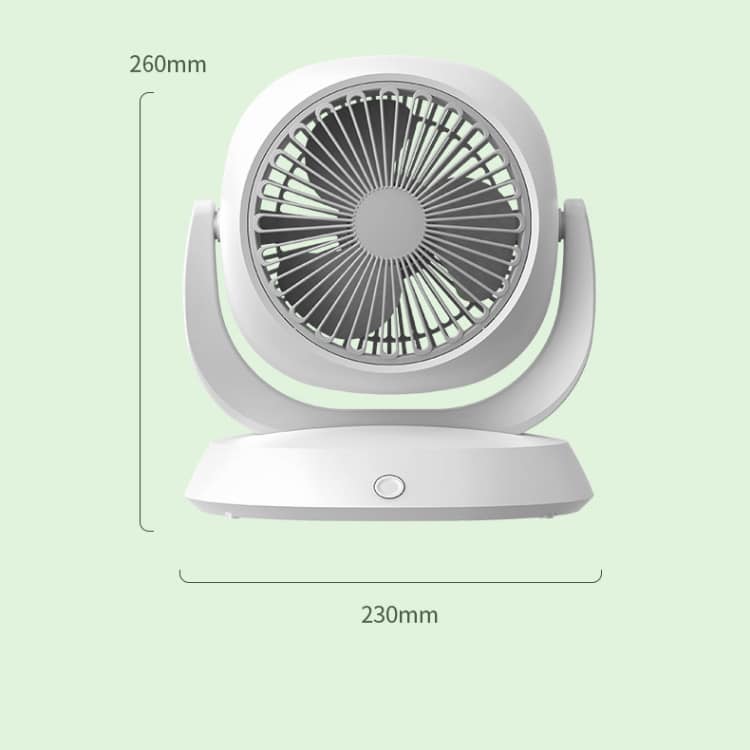 Quạt Mini Để Bàn Tích Điện Thiết Kế Đẹp Mắt Bền Bỉ Sang Trọng - Hàng Nhập Khẩu