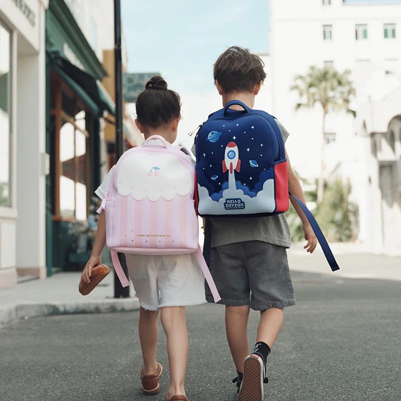 Balo Mẫu Giáo Tiểu Học Lớp 1-3 ZOY ZOII B19 Cho Bé Trai Bé Gái - Hàng Chính Hãng