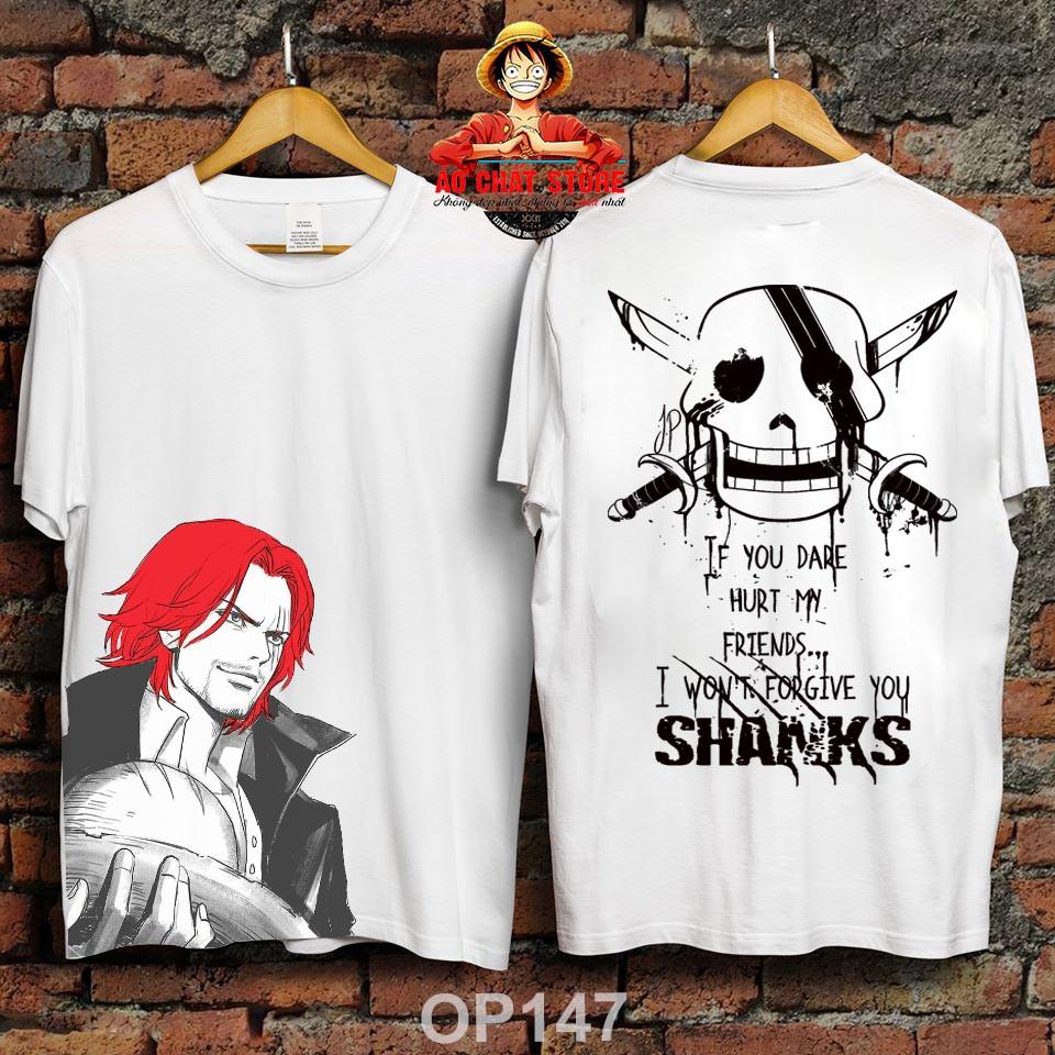 Áo Thun SHANKS TÓC ĐỎ Cực Ngầu