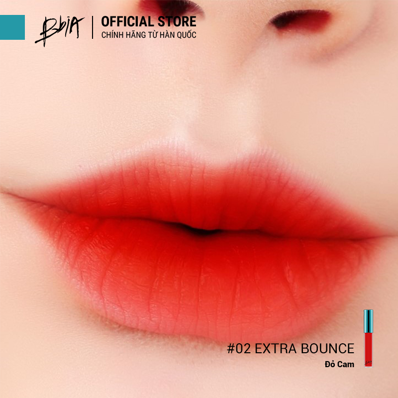 Bbia Last Velvet Lip Tint - #02 Extra Bounce và #12 Sweet Boss