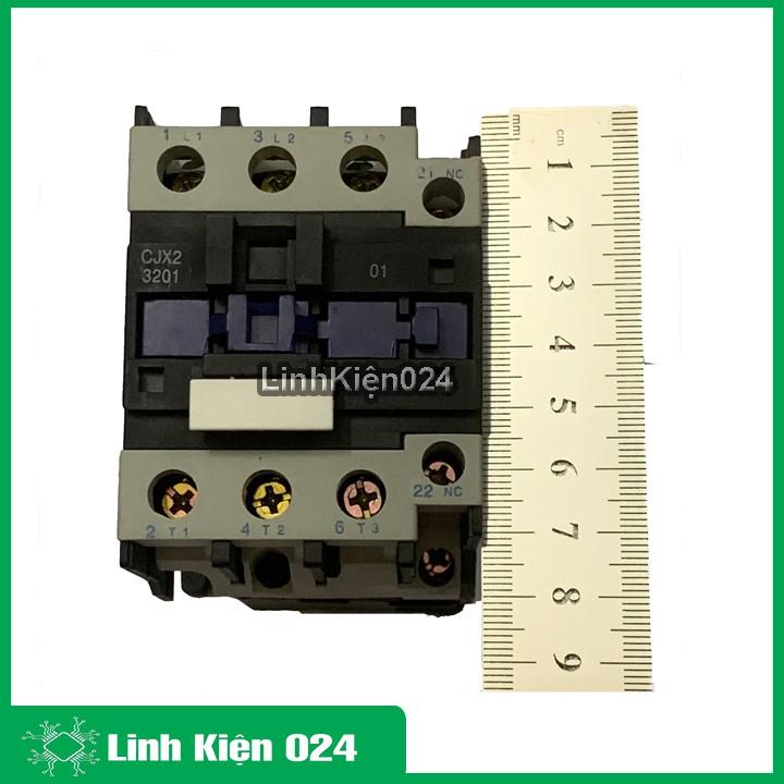 Khởi động từ contactor CJX2 380v thường đóng NC vỏ chống cháy, công suất lớn