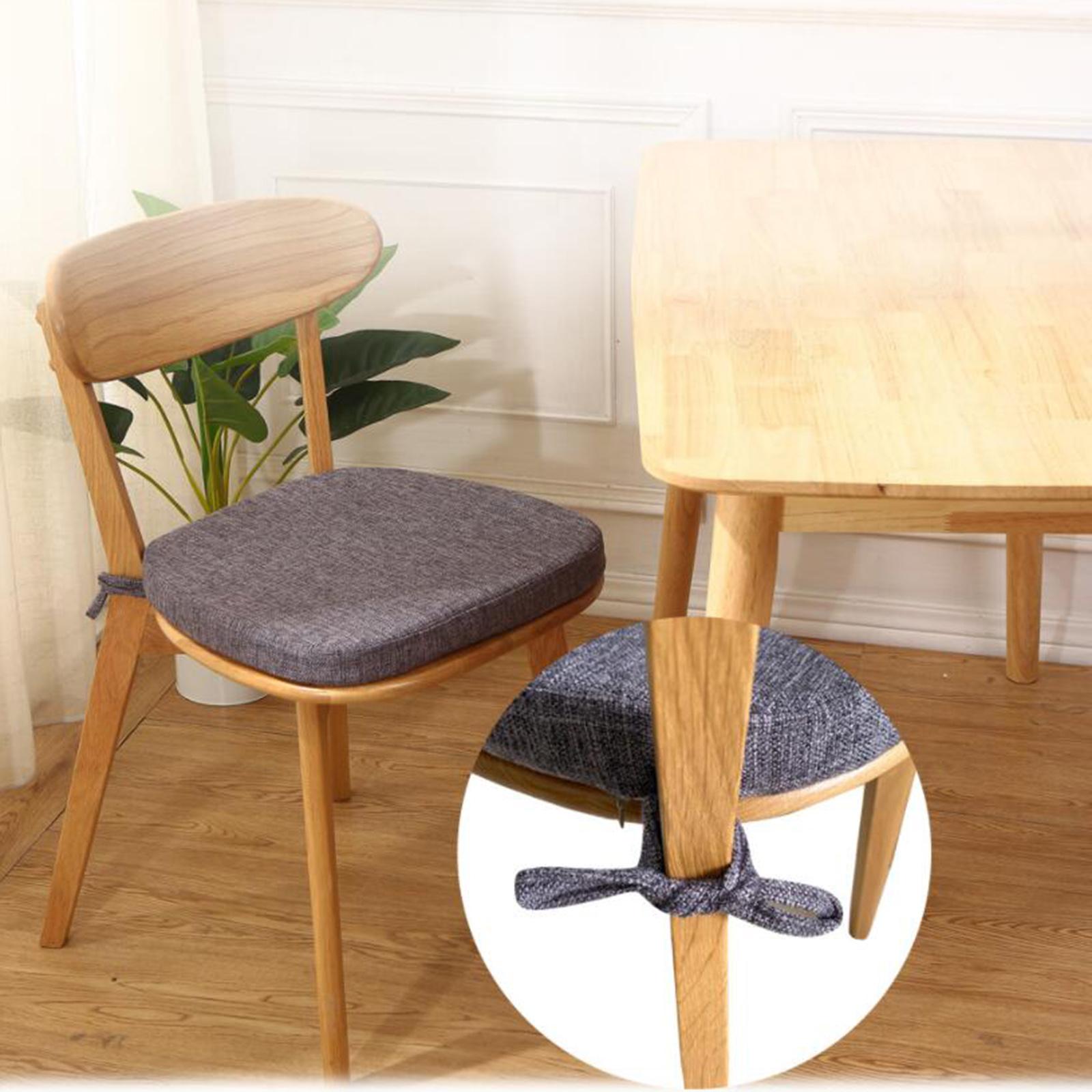 Chair Seat Cushion Pad Office Home Chair Cushion Chair Pad Black Grey
