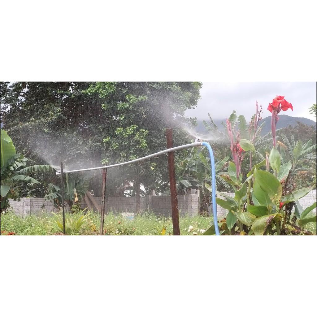 Bộ 10 béc phun mưa chỉnh lưu lượng hình cánh quạt ren ngoài 21mm