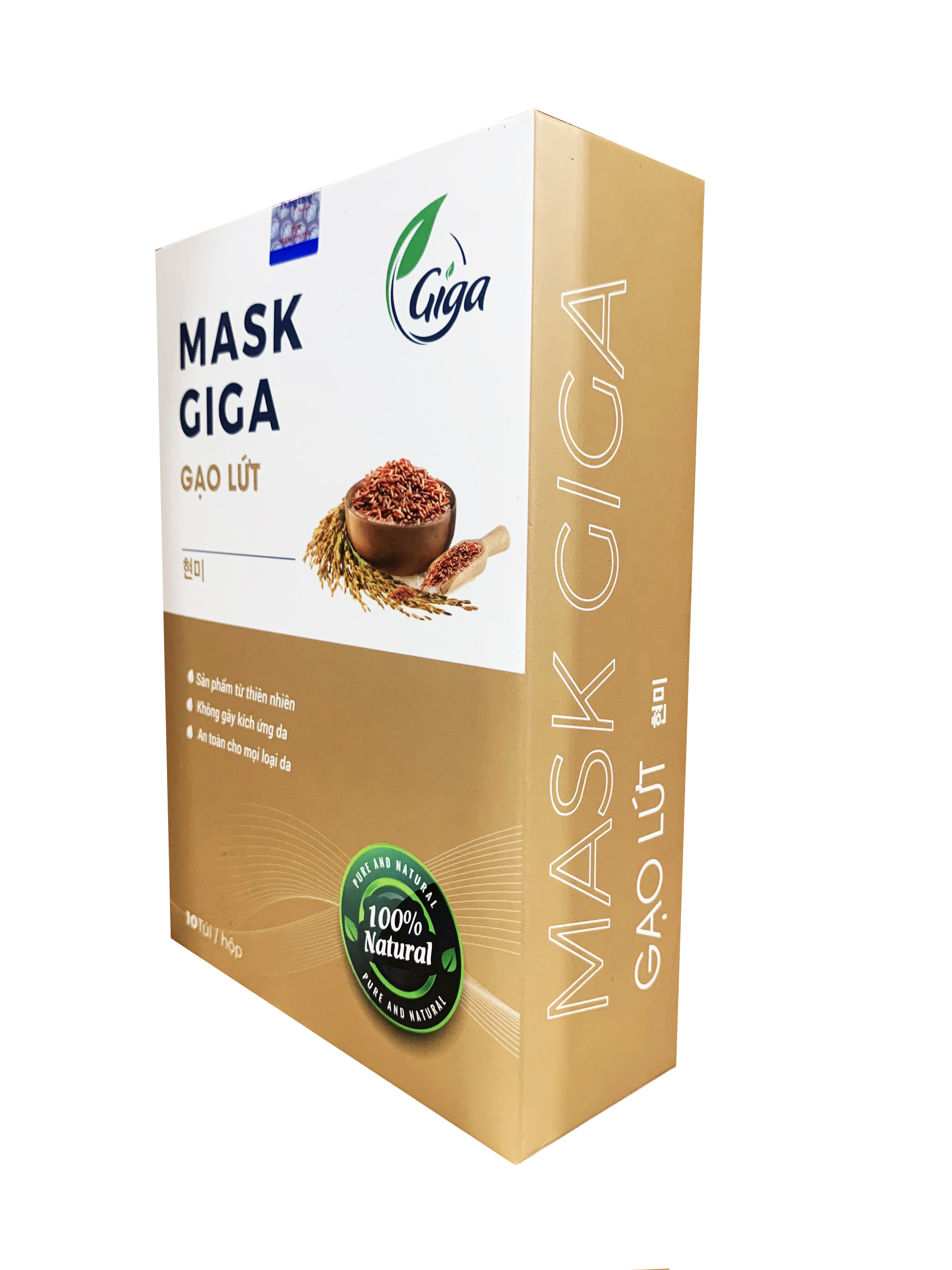 Mặt Nạ Gạo Lứt Giúp Cấp Ẩm Dưỡng Trắng làm Mềm Da