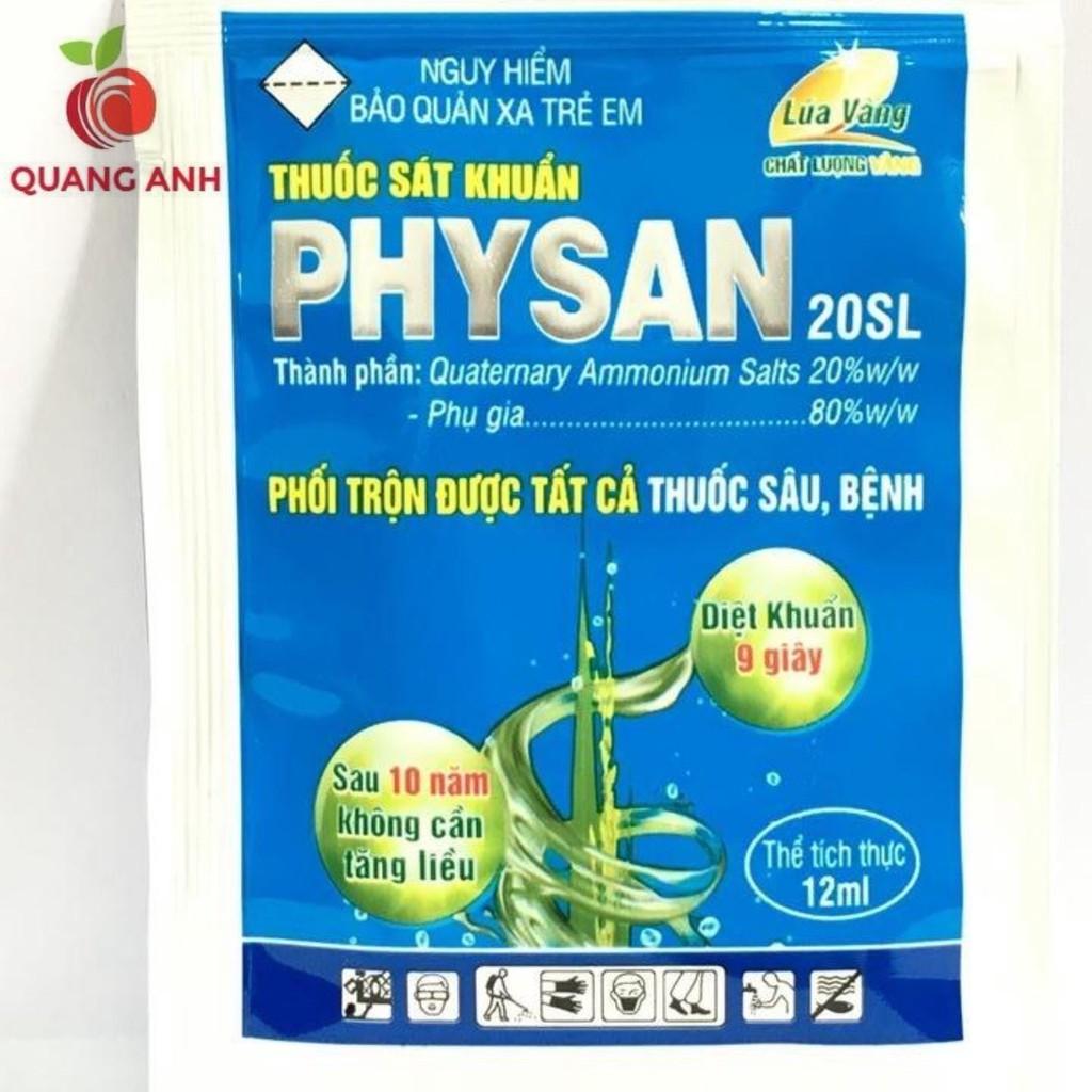 Dung Dịch Sát Khuẩn Trừ Các Loại Nấm Bệnh Cây Trồng Physan 20 SL - Gói 12ml