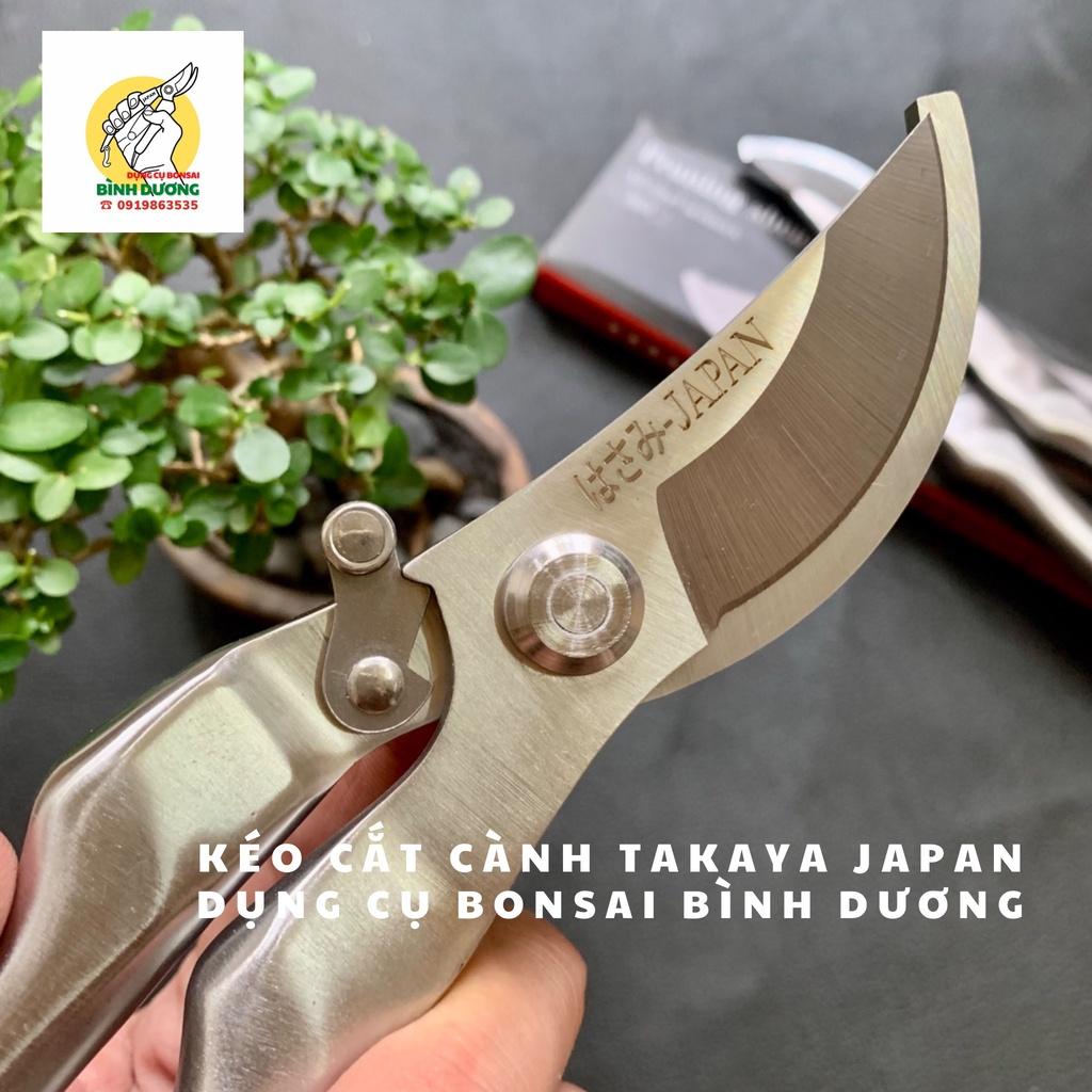 KÉO CẮT CÀNH TAKAYA JAPAN - KÉO CẮT CÀNH CÂY CẢNH BONSAI TAKAYA JAPAN