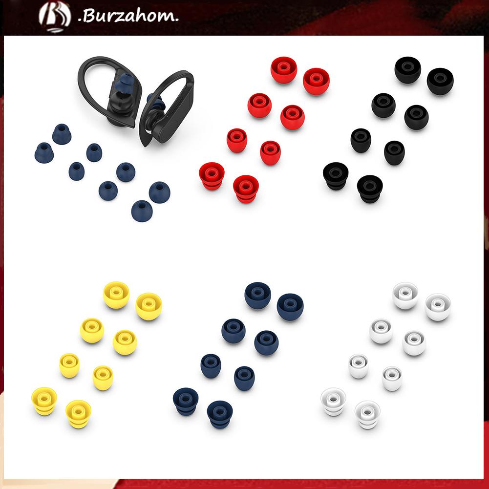 Set 8 Nút Tai Nghe Nhét Tai Bằng Silicon Dành Cho Powerbeats Pro / 3