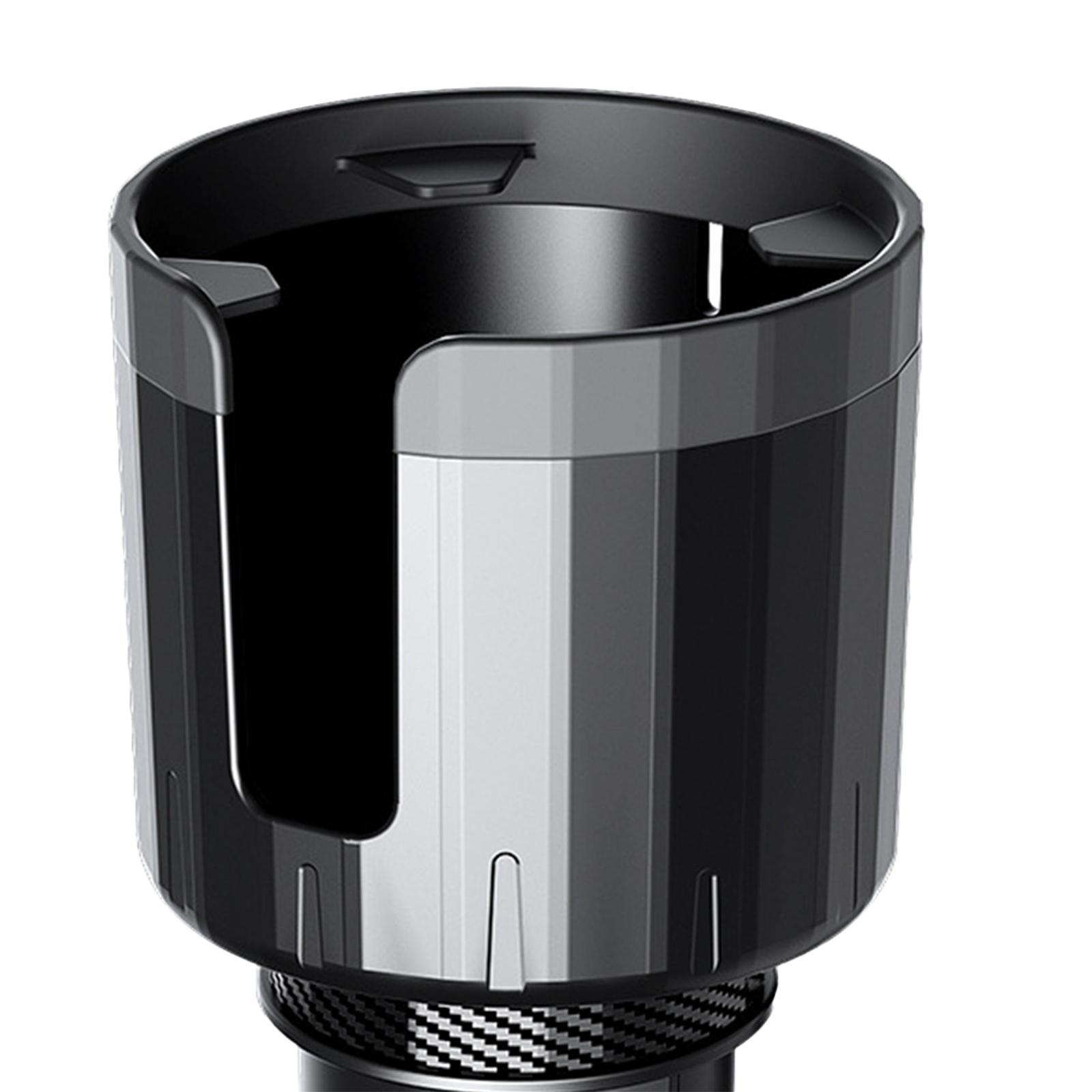 Car Cup Holder Expander ,Adjustable Base Rotatable Accessory Organizer Expandable Car Drink Holder Expander for Automobile Bottles Mugs