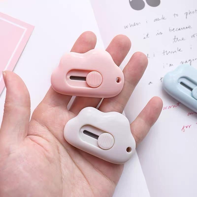 Dao Rọc Giấy Mini Hình Đám Mây
