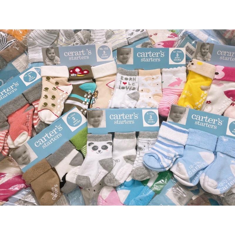 Set 3 Carter’s cho bé từ 3 tháng đến 4 tuổi