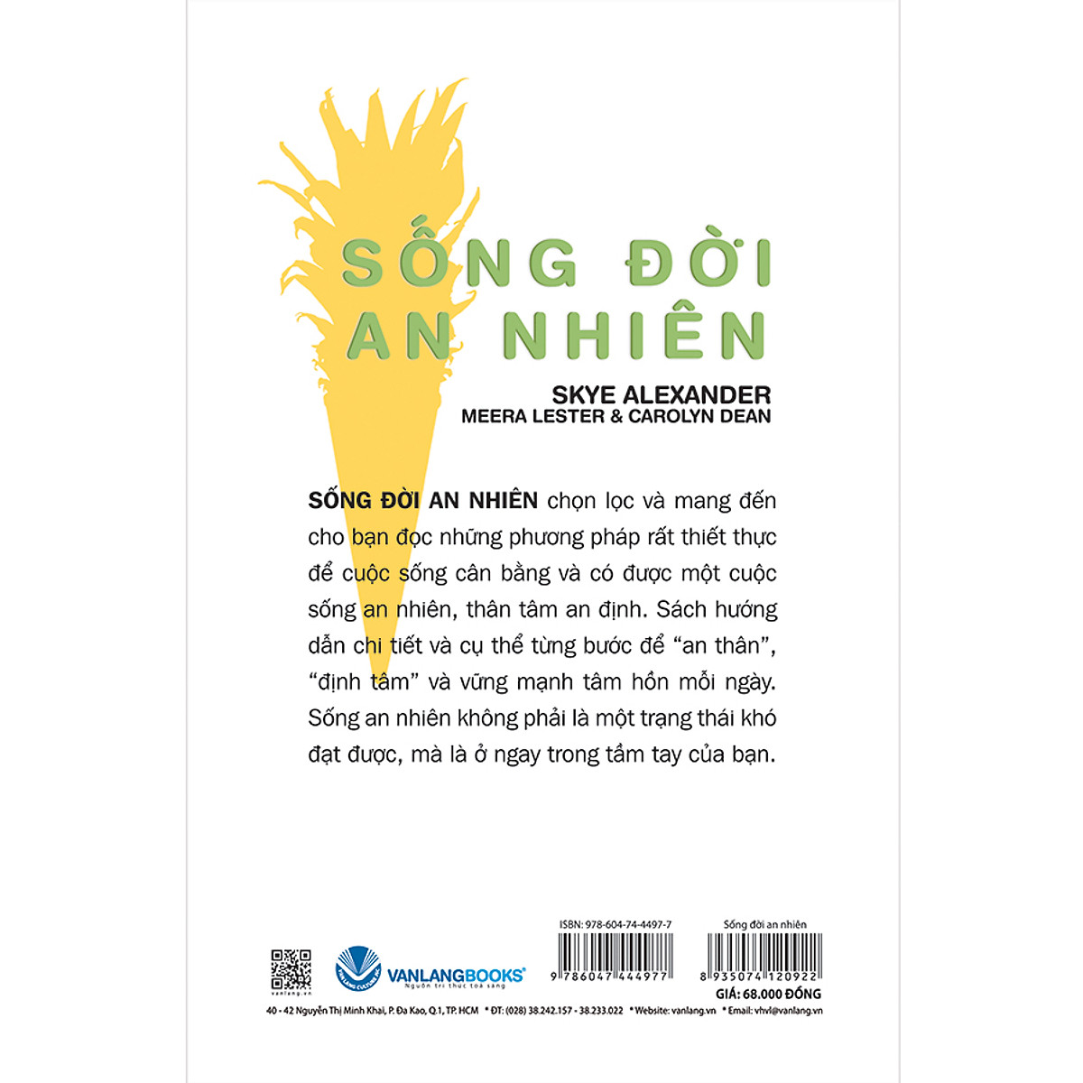 Tự Chăm Sóc Cuộc Sống - Sống Đời An Nhiên - Vanlangbooks