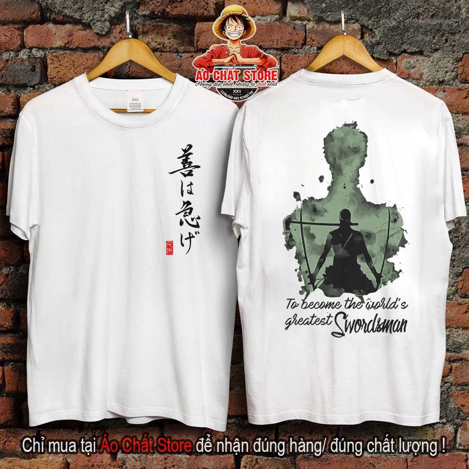 Áo Thun Roronoa Zoro One Piece Cực Chất  Áo Zoro Đảo Hải Tặc Đẹp OP153