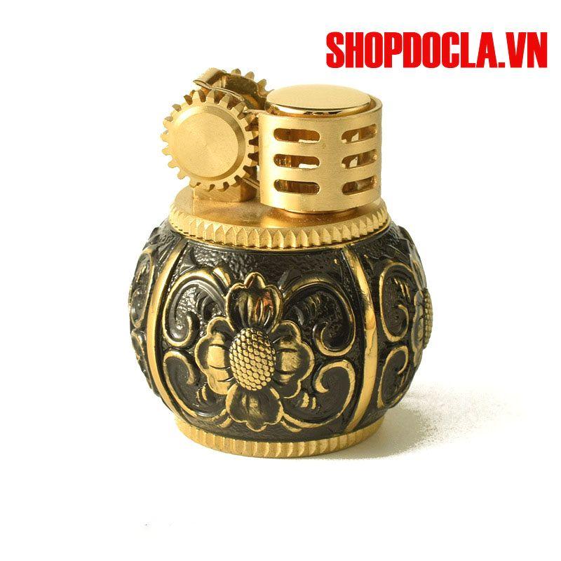 Bật Lửa ZORRO Z583 Khắc Hoa Văn Sang Trọng nhỏ gọn