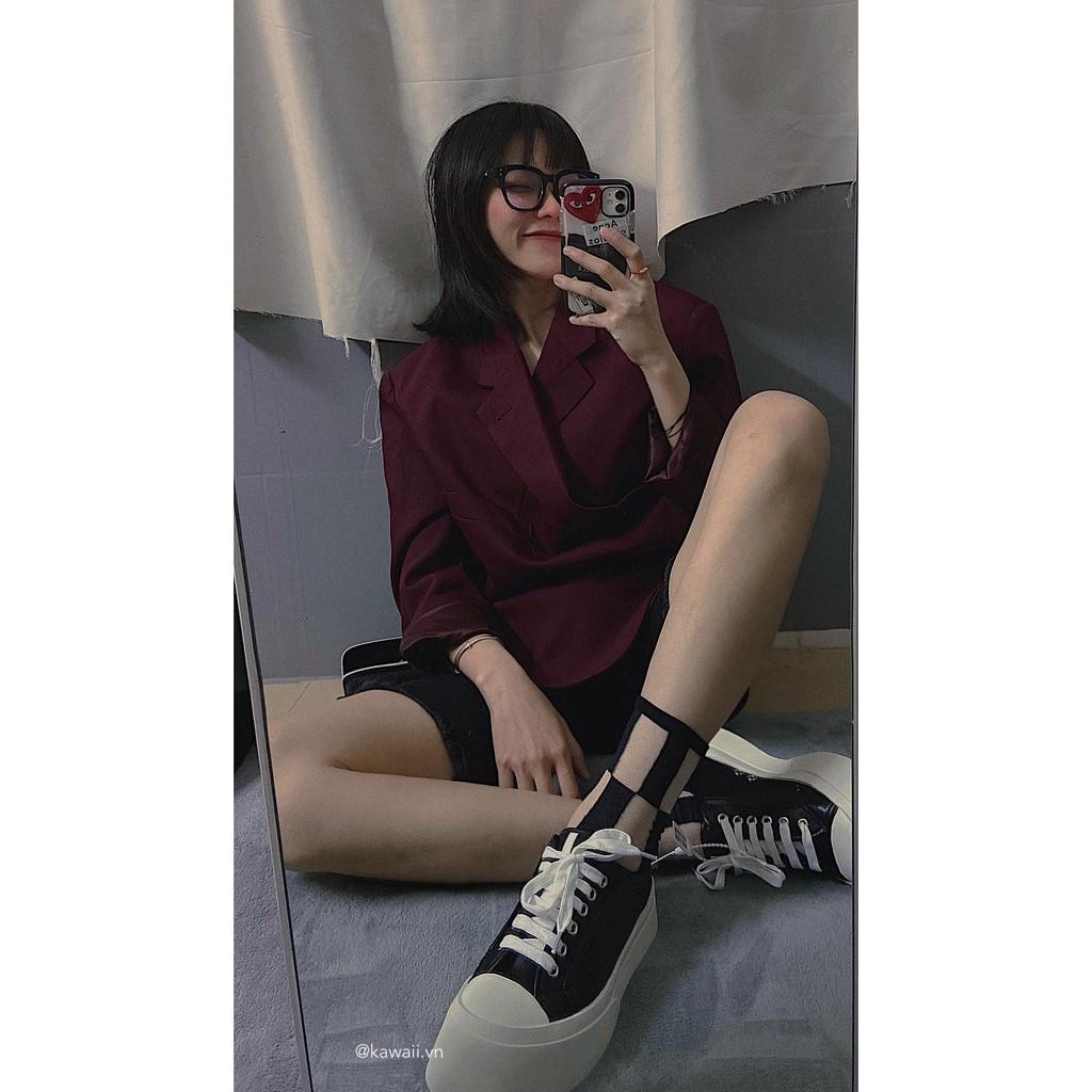 CASUAL SNEAKERS - GIÀY THỂ THAO ĐẾ TO (Ảnh thật shop tự chụp)