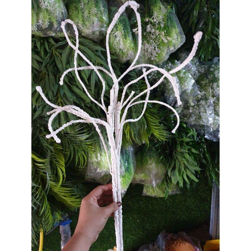 Cành sương tuyết dẻo, cành điểm tuyết dài 60cm