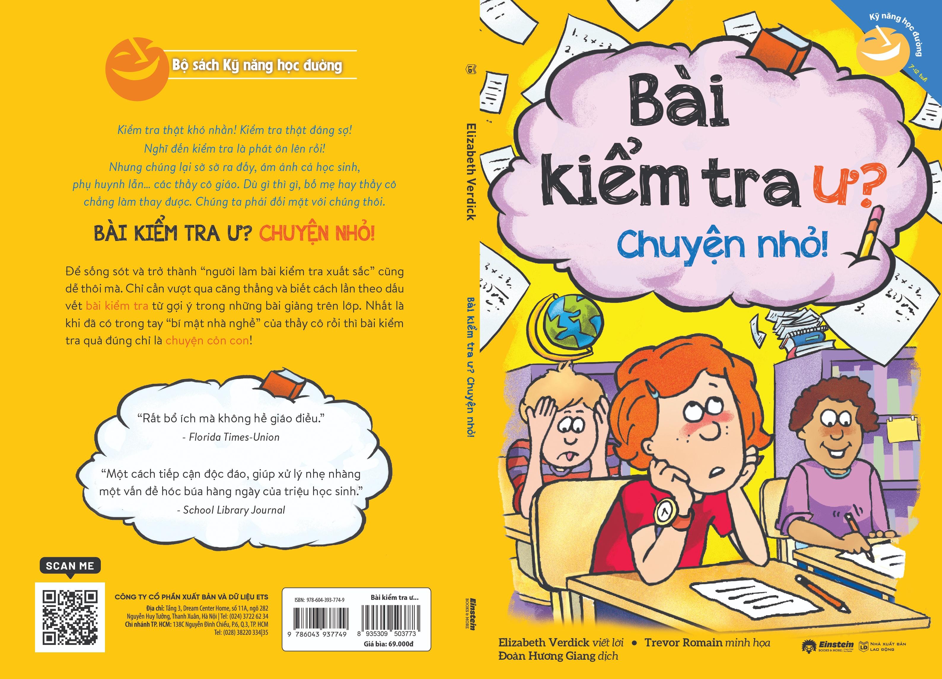 Kỹ năng học đường: Bài kiểm tra ư? Chuyện nhỏ!  - Bản Quyền