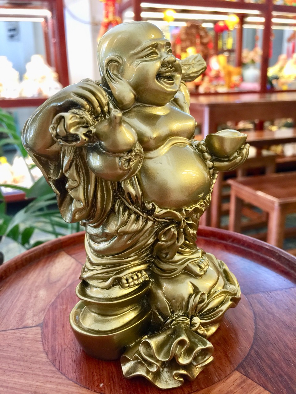 TƯỢNG PHẬT DI LẶC 14CM