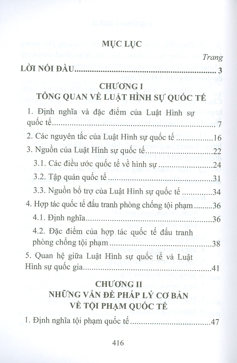 Luật Hình Sự Quốc Tế (Sách chuyên khảo)