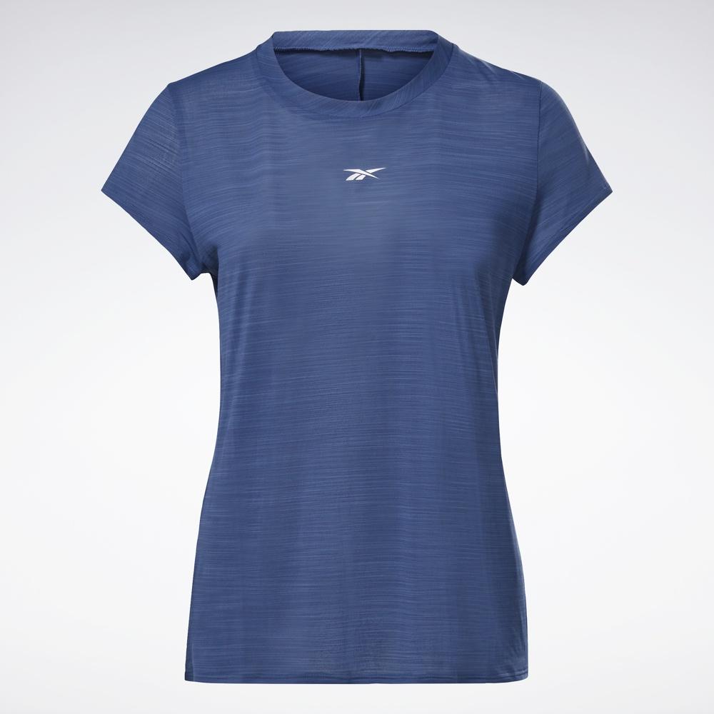 Reebok TRAINING Áo thun Tập luyện Nữ Workout Activchill Tee Màu xanh H65628