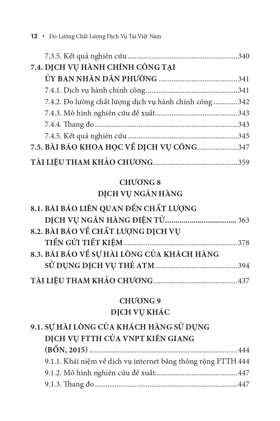 Sách Chuyên Khảo Đo Lường Chất Lượng Dịch Vụ Tại Việt Nam Nhìn Từ Phía Khách Hàng