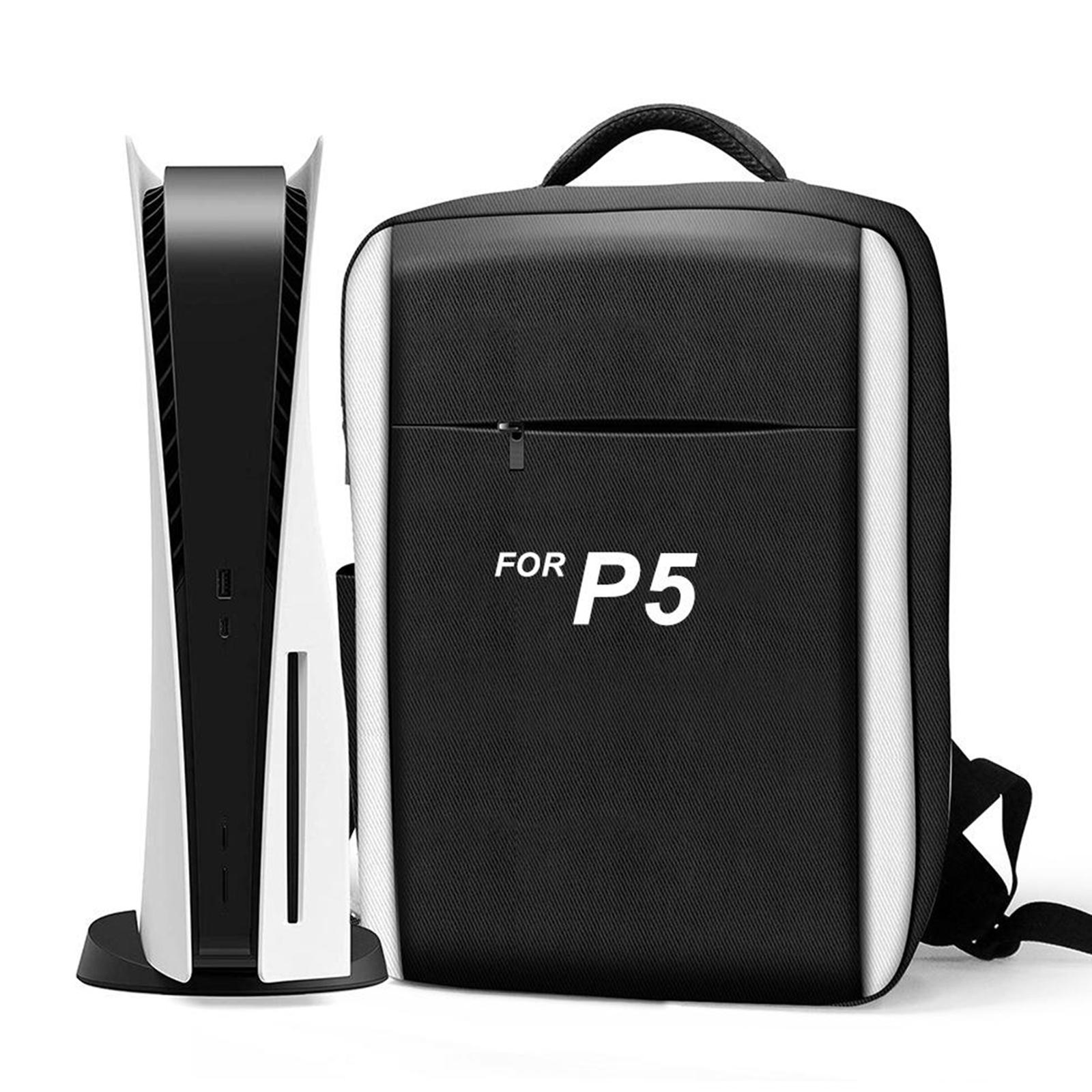 Travel Carrying Backpack Bag Shoulder Bag Case Box for PS5 Game Accessories