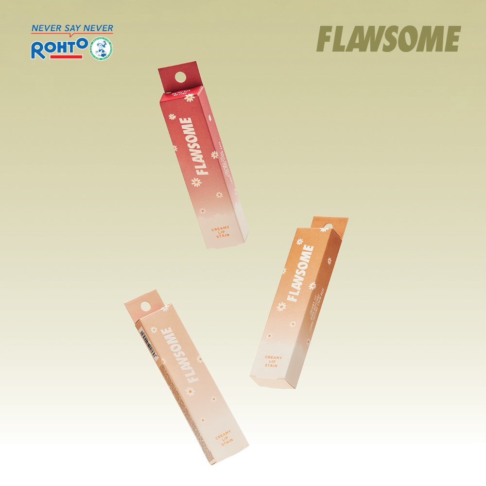 Son lì dạng thỏi Flawsome Creamy Lip Stain (2g) Good Times (Màu Cam Hồng Đất)