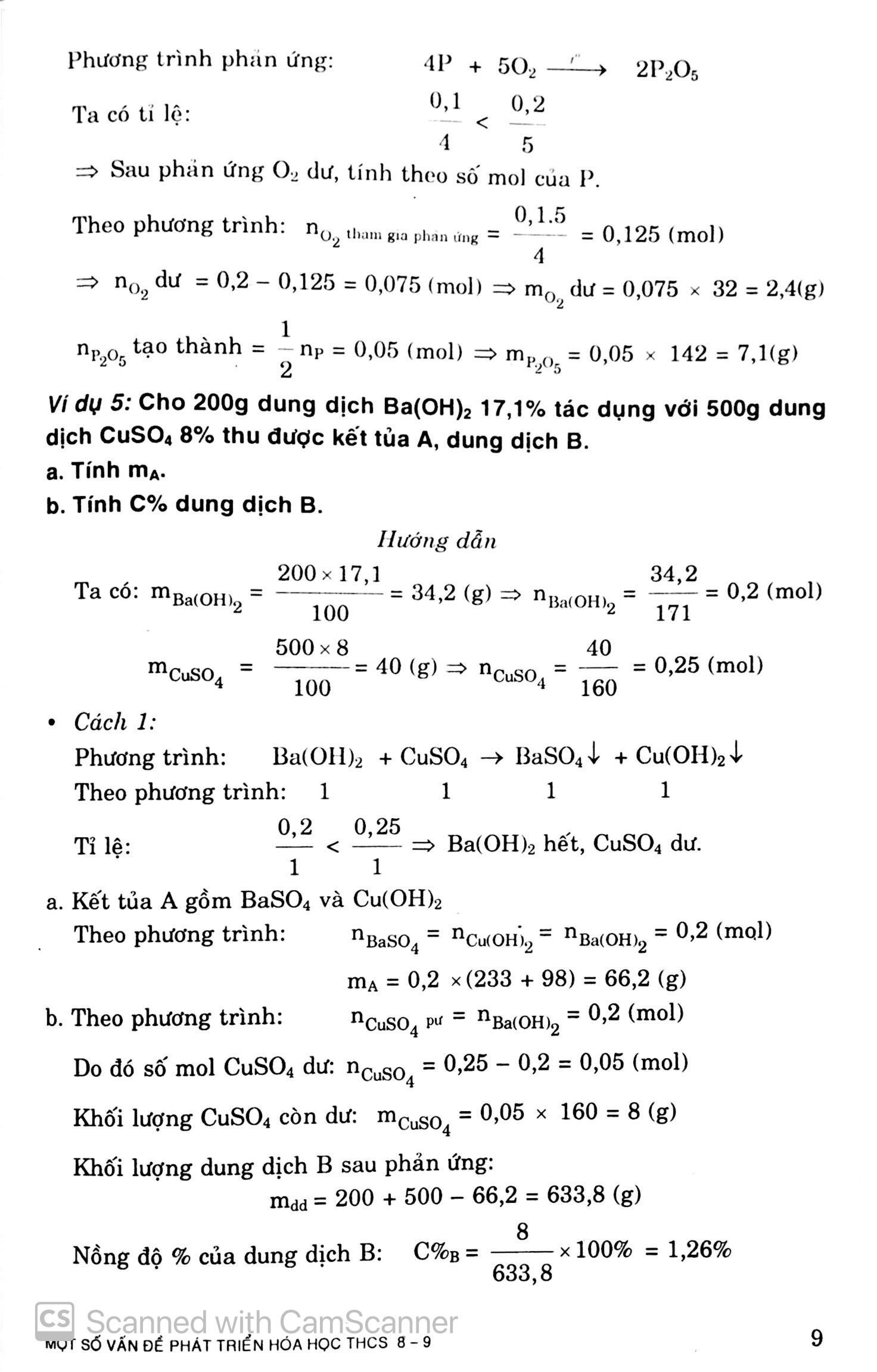 Một Số Vấn Đề Phát Triển Hóa Học Thcs 8-9 - ảnh 14