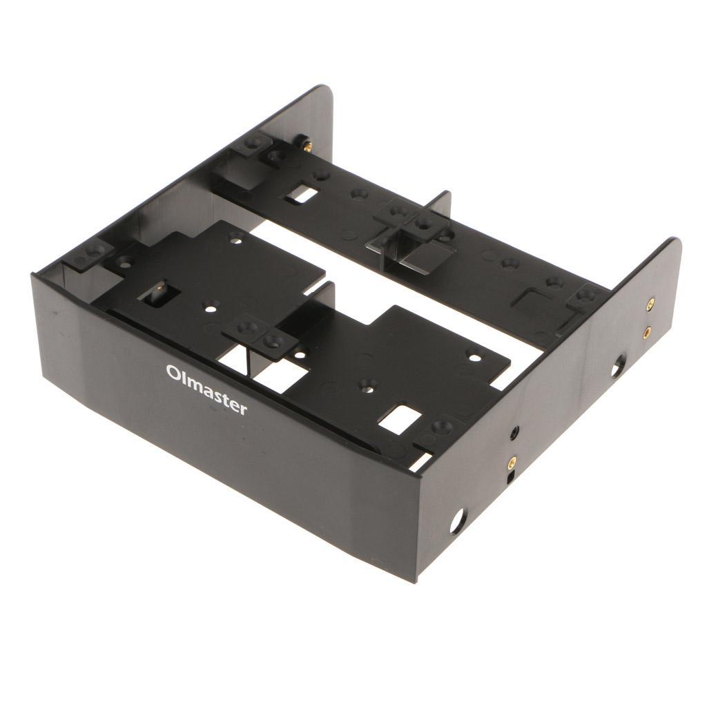 Internal 5.25" to 3.5-Inch Hard Disk Drive HDD Mounting Bracket Kit for PC