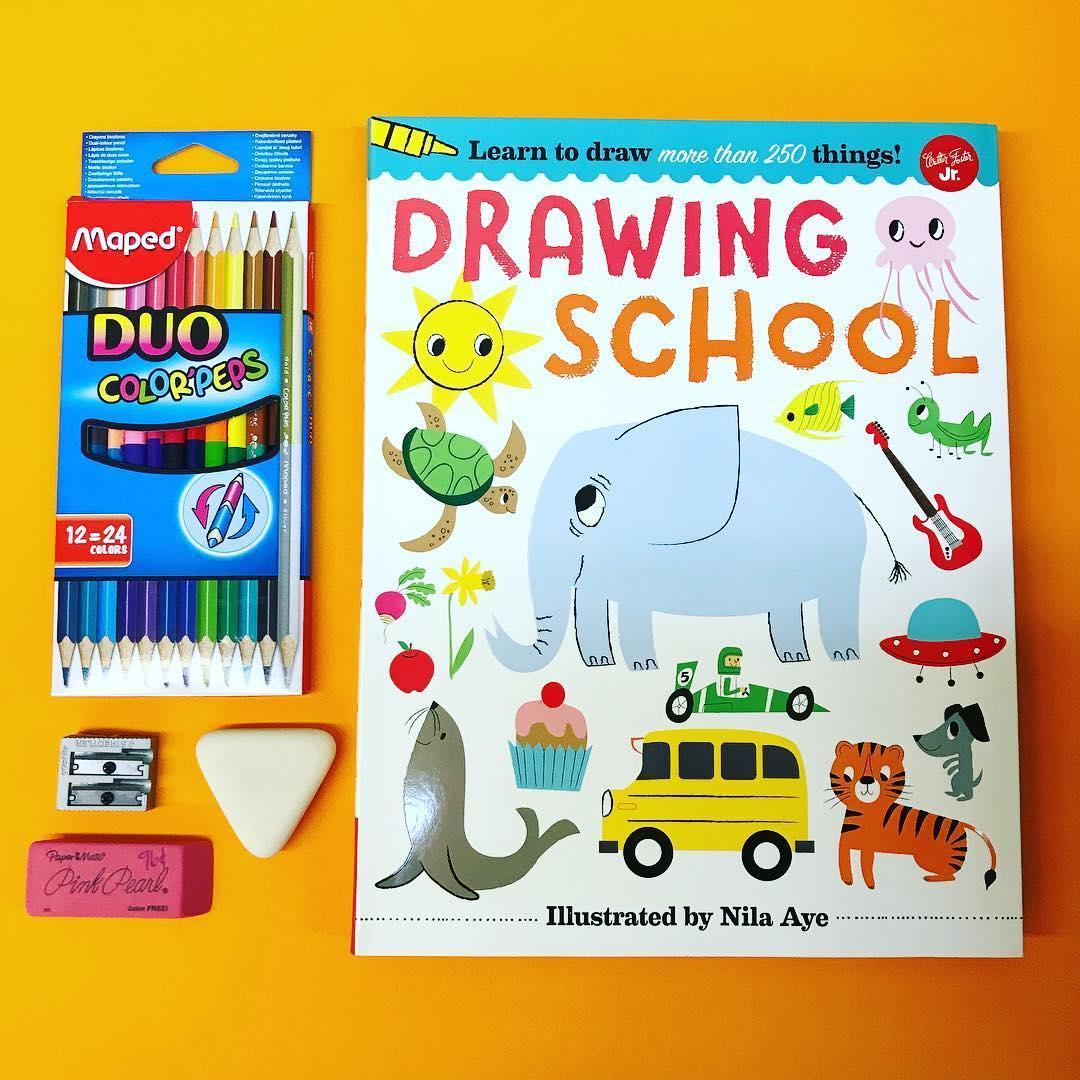 Drawing School : Learn to draw more than 250 things!