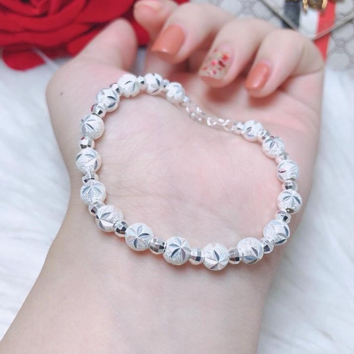LẮC TAY NỮ BẠC TA SIÊU SANG CHẢNH -