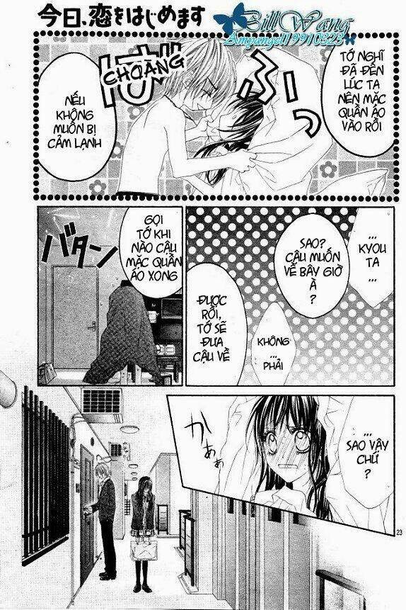 kyou, koi wo hajimemasu - mộng mơ đầu đời chapter 31 24