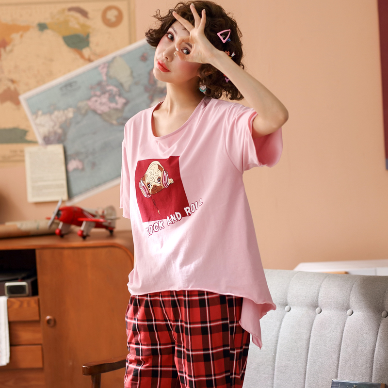Đồ mặc nhà cotton quần lửng 6622