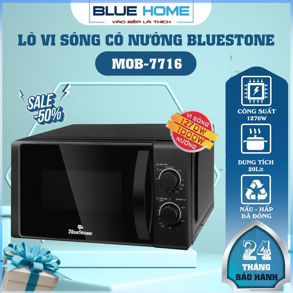 Lò Vi Sóng Có Nướng BlueStone MOB-7716, 1270w - 20Lit, Hàng Chính Hãng