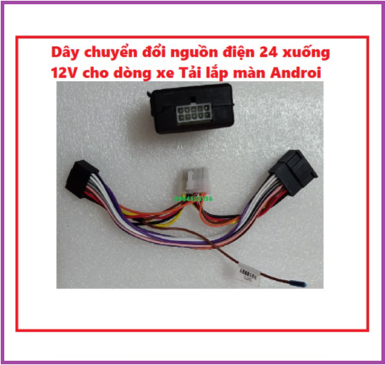 Bộ Chuyển Nguồn, Đổi Nguồn Từ 24V Sang 12V Cho Xe Tải