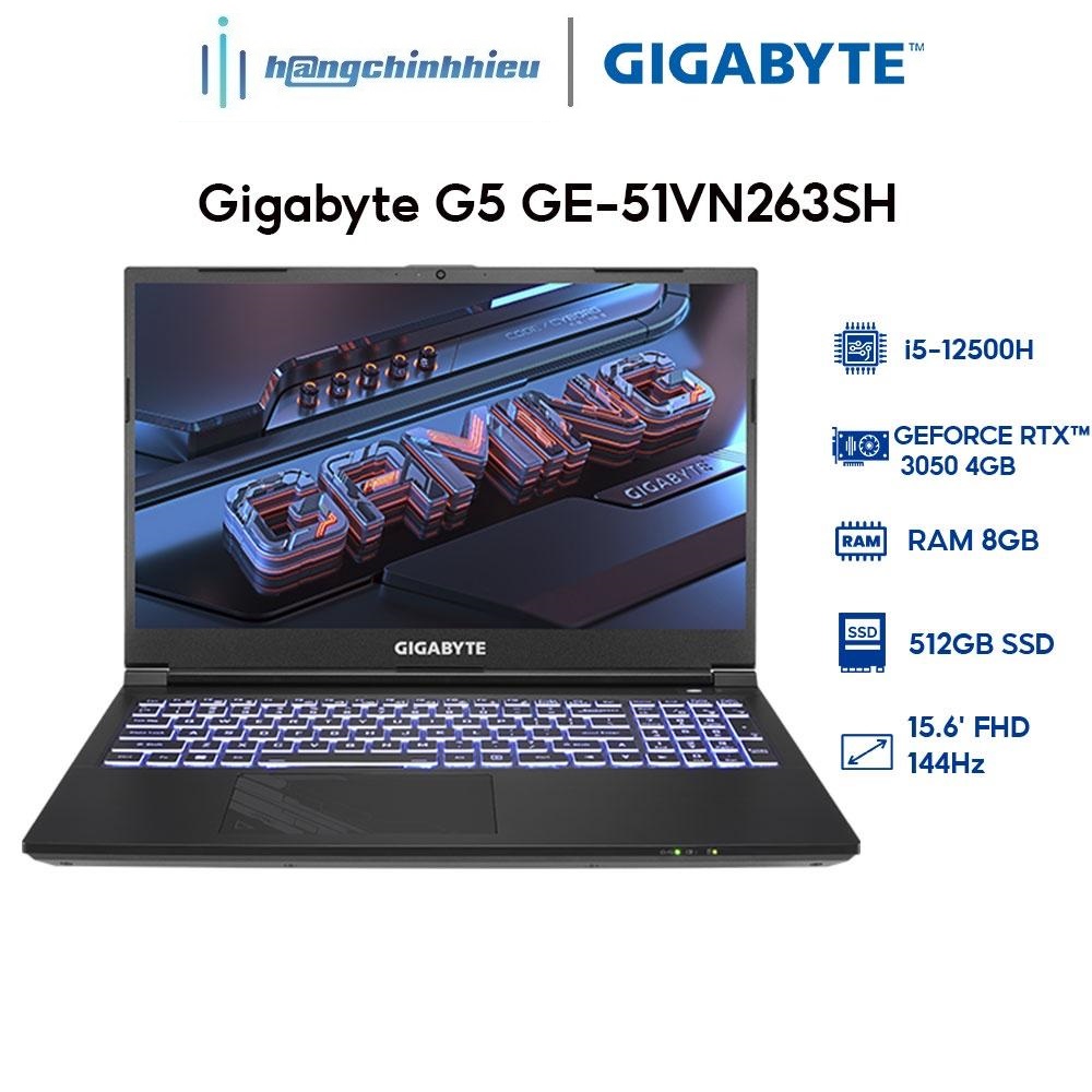 Laptop Gigabyte G5 GE-51VN263SH Hàng chính hãng